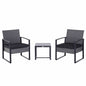 Taube 2 - Person Outdoor Seating Group with Cushions
