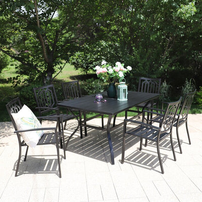 Rectangular 6 - Person 152cm Long Dining Set