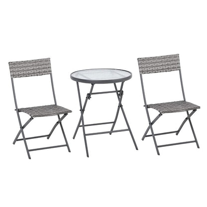 Gennett Rectangular 2 - Person Bistro Set