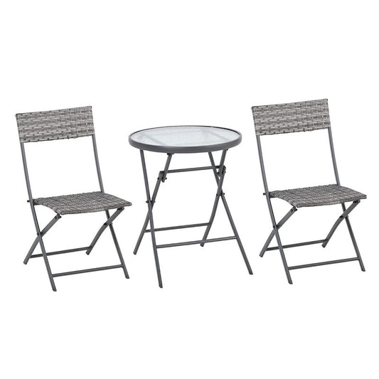 Gennett Rectangular 2 - Person Bistro Set