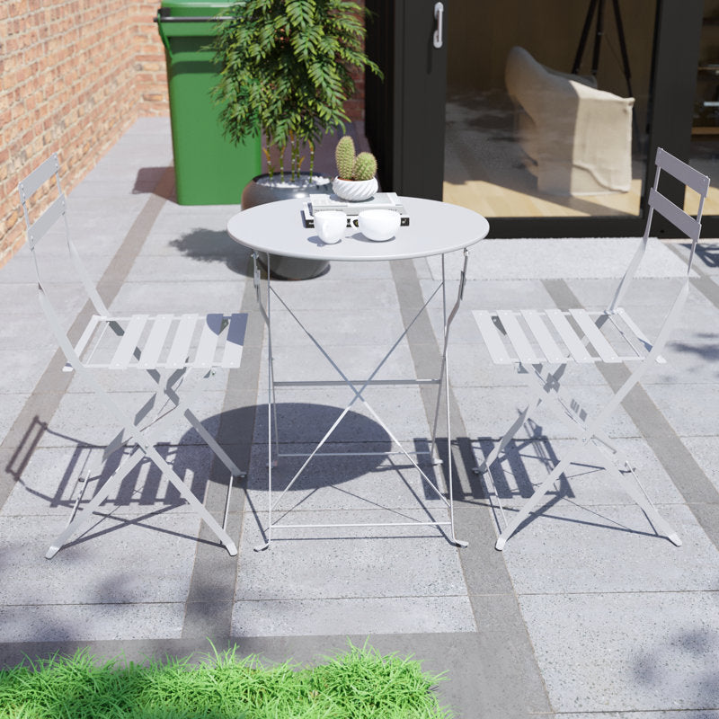 Rimma Round 2 - Person 60cm Long Bistro Set