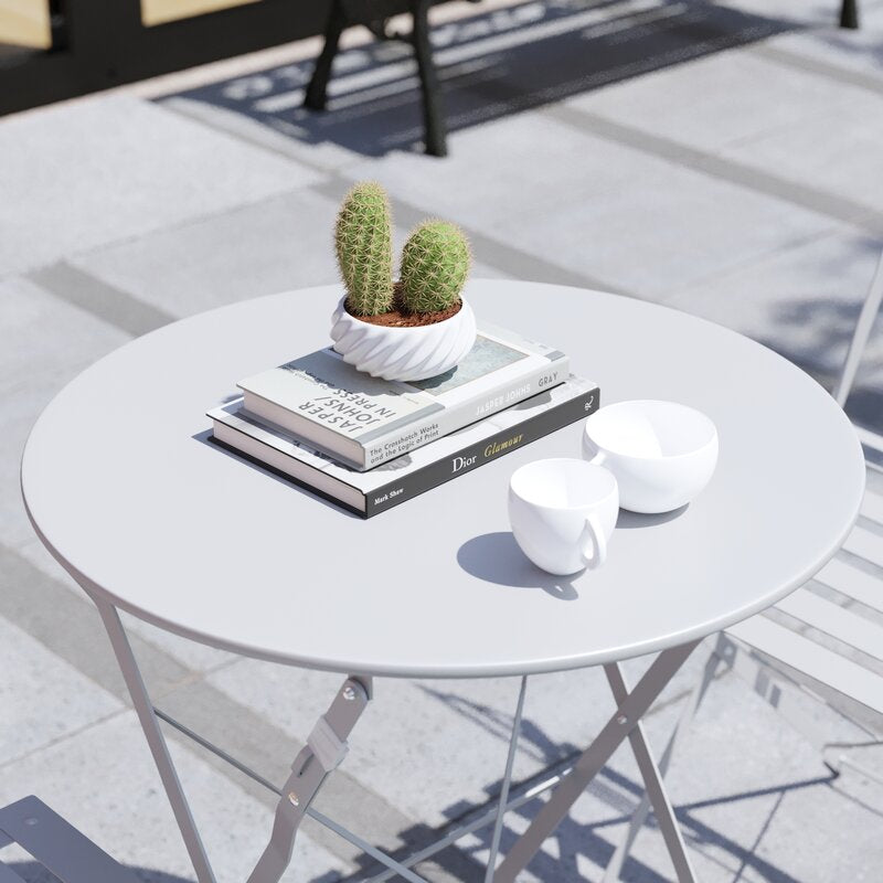 Rimma Round 2 - Person 60cm Long Bistro Set