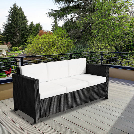 Cybele 185cm Wide Outdoor Garden Sofa with Cushions