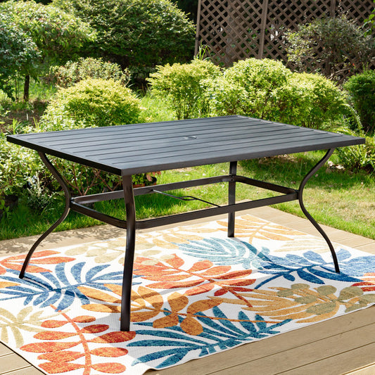 Leigh Steel Dining Table