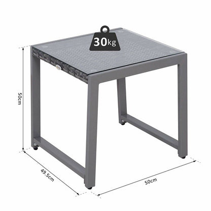Lionel Metal Side Table