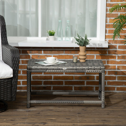 Rattan Side Table