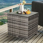 Gennett Rattan Side Table
