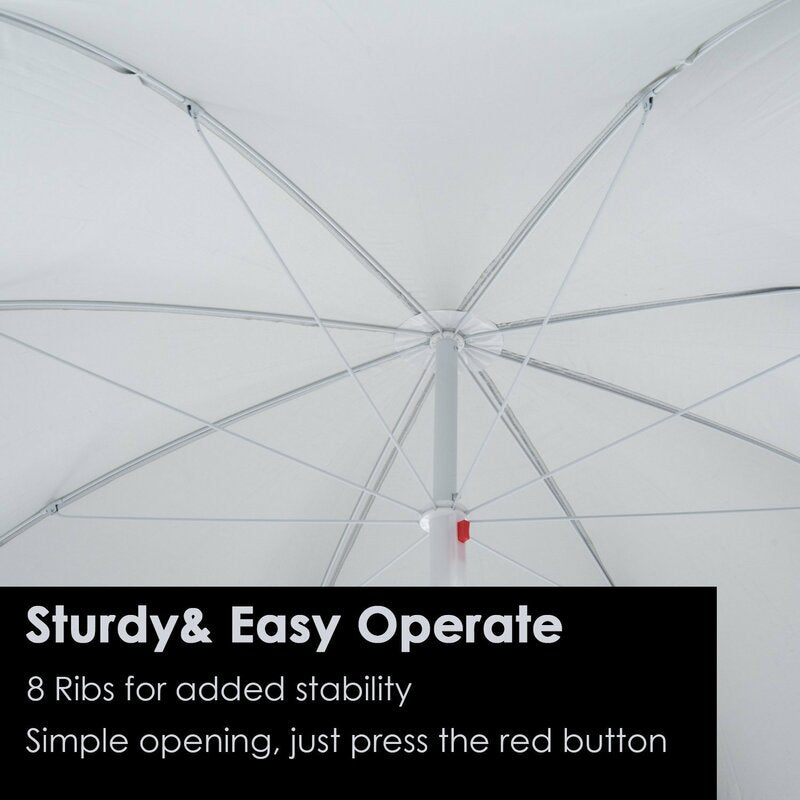 Stella 2.2m Beach Parasol