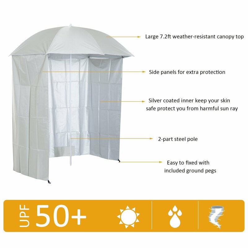 Stella 2.2m Beach Parasol