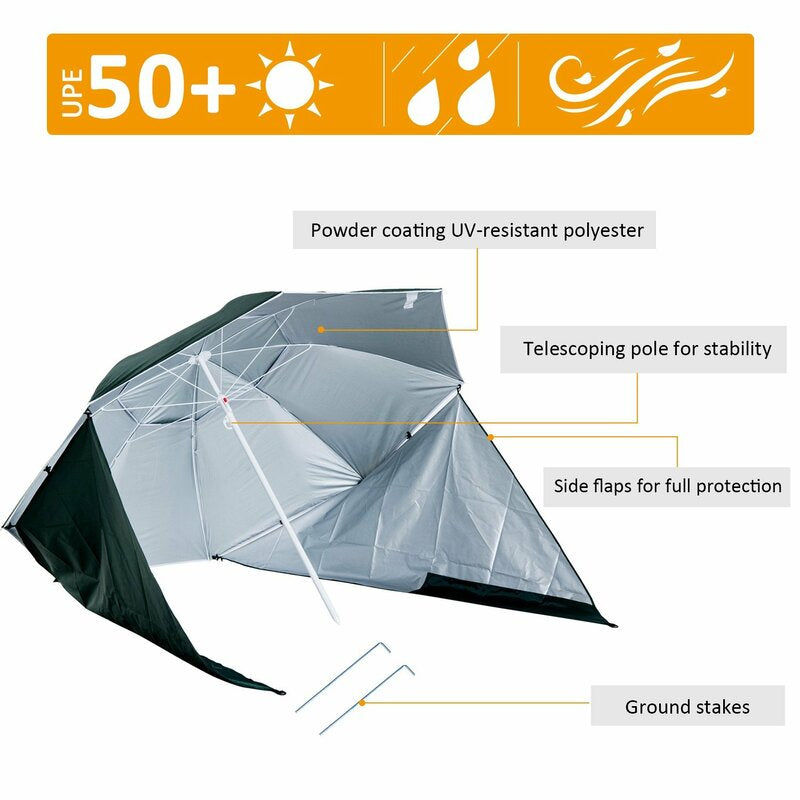 2.1m Beach Parasol