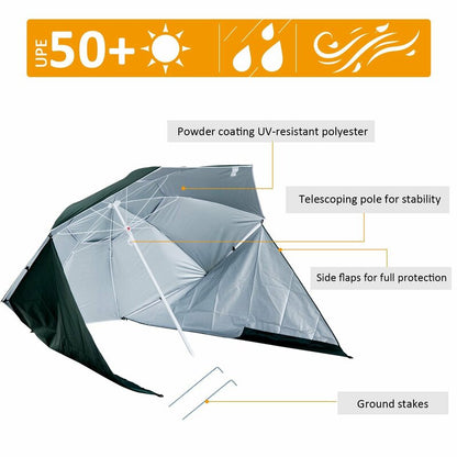 2.1m Beach Parasol