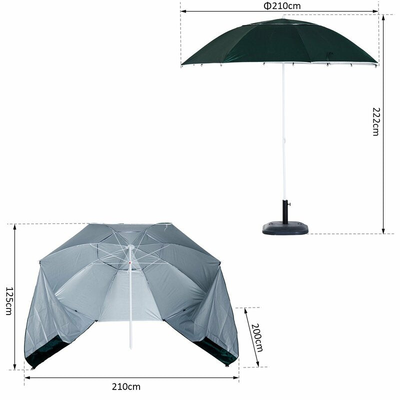 2.1m Beach Parasol