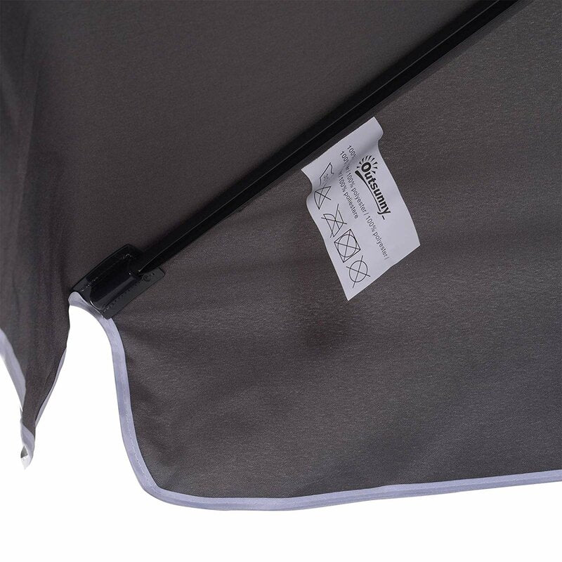 Oley 2m x 1.25m Rectangular Traditional Parasol