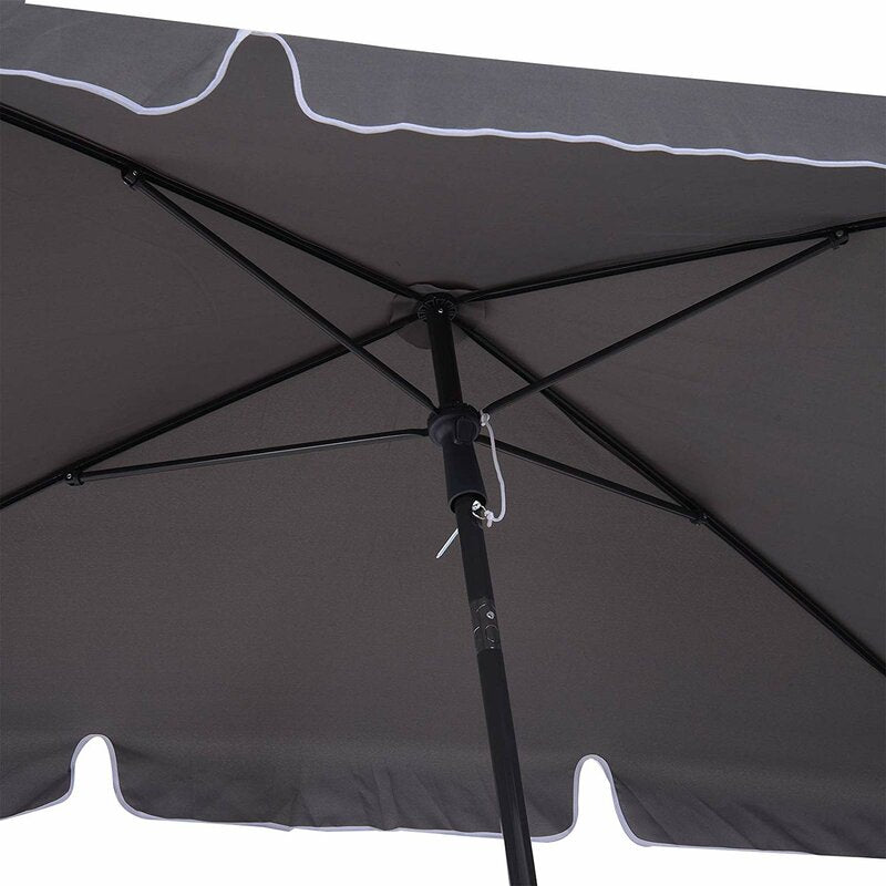 Oley 2m x 1.25m Rectangular Traditional Parasol