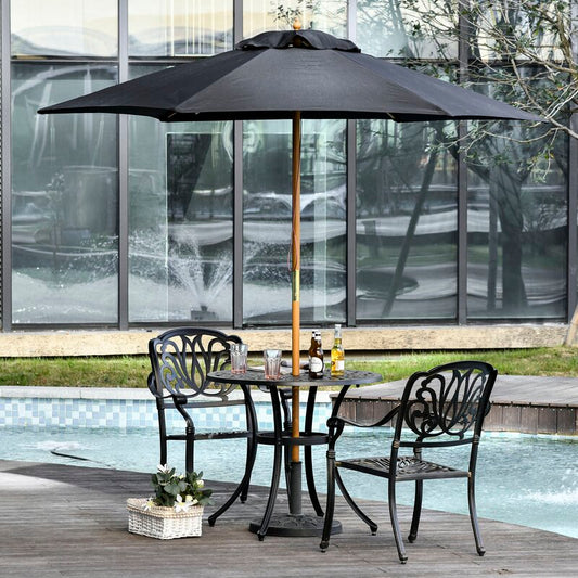Cristina 2.5m Traditional Parasol