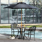 Cristina 2.5m Traditional Parasol