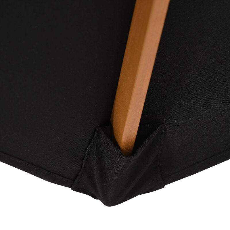 Cristina 2.5m Traditional Parasol