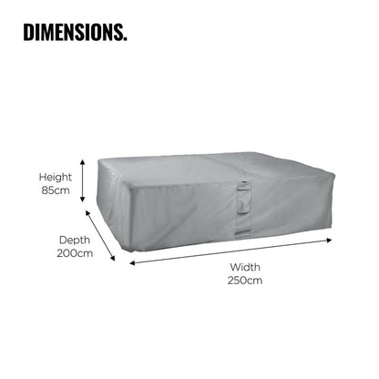 The Storm Outdoor Patio Dining Set Cover