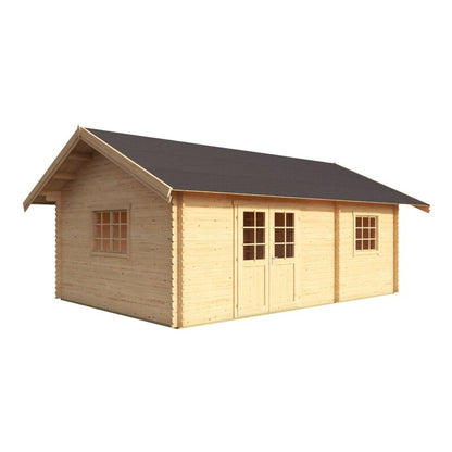 Carolin 22 x 16 Ft. Tongue & Groove Log Cabin