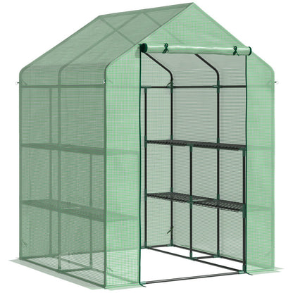 Conchita 4.7 Ft W x 6.3 Ft D Mini Greenhouse