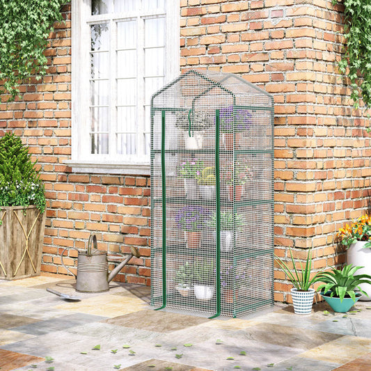 Martelly 69 Ft W x 50 Ft D Mini Greenhouse