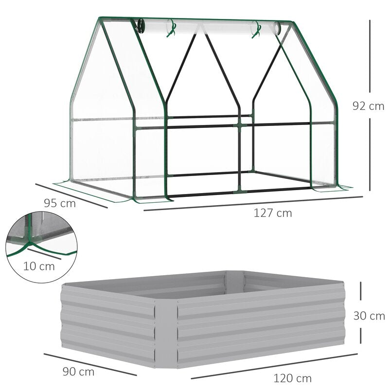 Gunda 127 Ft W x 95 Ft D Cold Frame