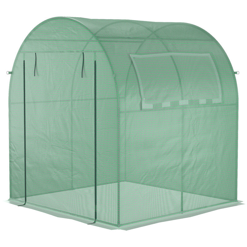Anll 6 Ft W x 6 Ft D Hobby Greenhouse