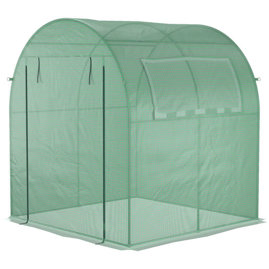 Anll 6 Ft W x 6 Ft D Hobby Greenhouse