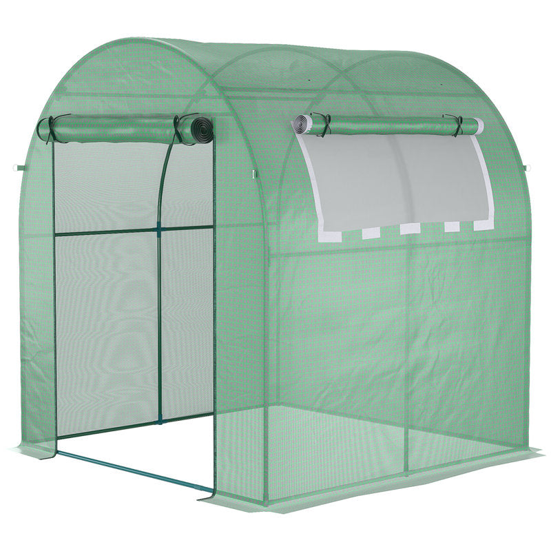 Anll 6 Ft W x 6 Ft D Hobby Greenhouse