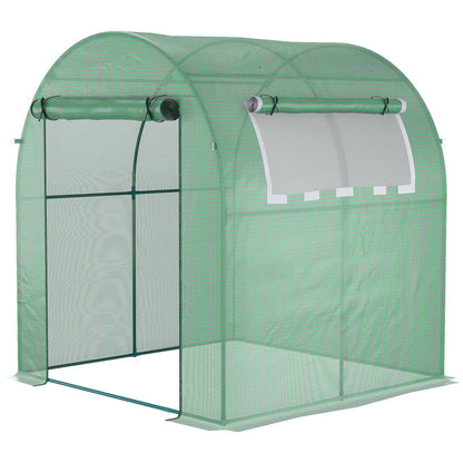 Anll 6 Ft W x 6 Ft D Hobby Greenhouse