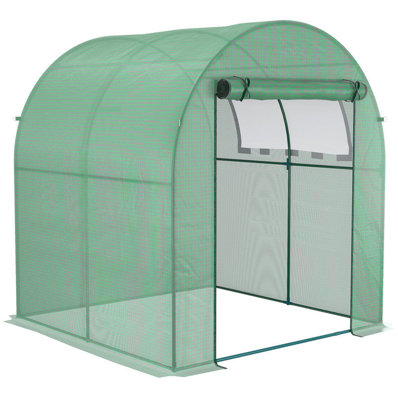 Anll 6 Ft W x 6 Ft D Hobby Greenhouse
