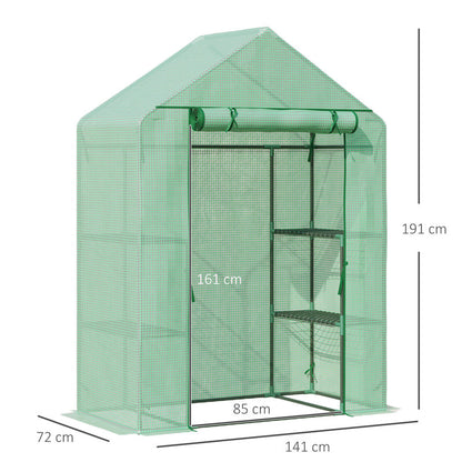 Ahtyana 5 Ft W x 2 Ft D Hobby Greenhous