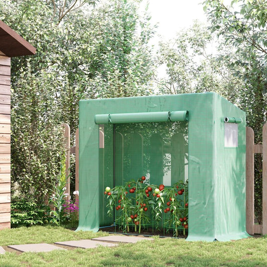 Vamyr 6 Ft W x 2 Ft D Lean-to Greenhouse