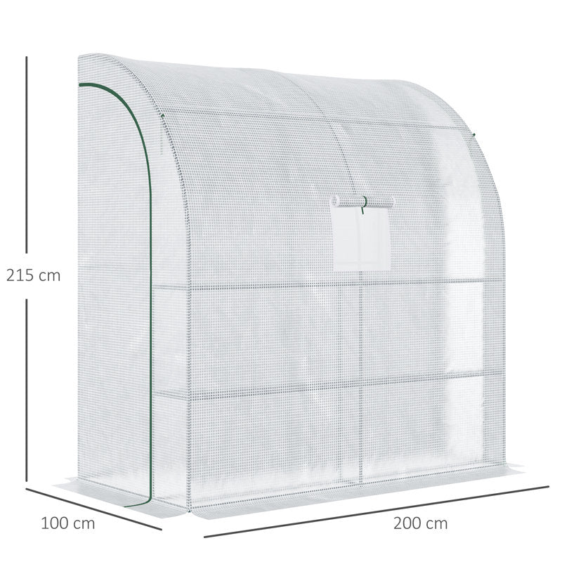 6.6 Ft W x 3.3 Ft D Mini Greenhouse
