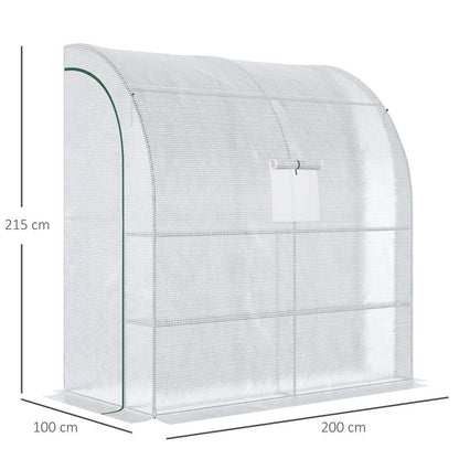 6.6 Ft W x 3.3 Ft D Mini Greenhouse