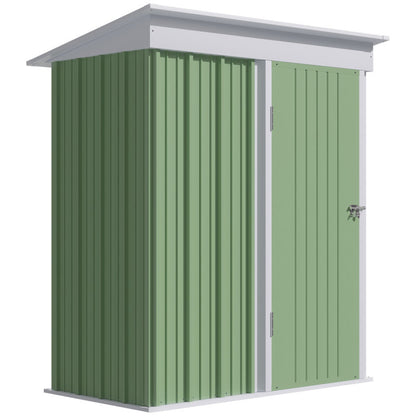 Ammaley 5 ft. W x 3 ft. D Metal Flat Tool Shed