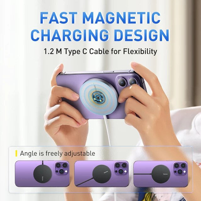 Baseus 15W Magnetic Wireless Chargers for iPhone