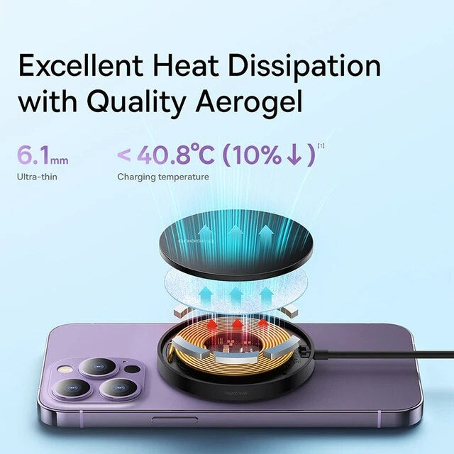 Baseus 15W Magnetic Wireless Chargers for iPhone