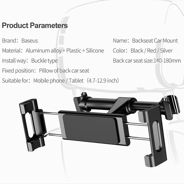 Baseus Car Back Seat Phone/Tablet Holder