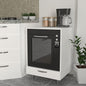 Oven conversion cabinet with worktop Sema V2 white