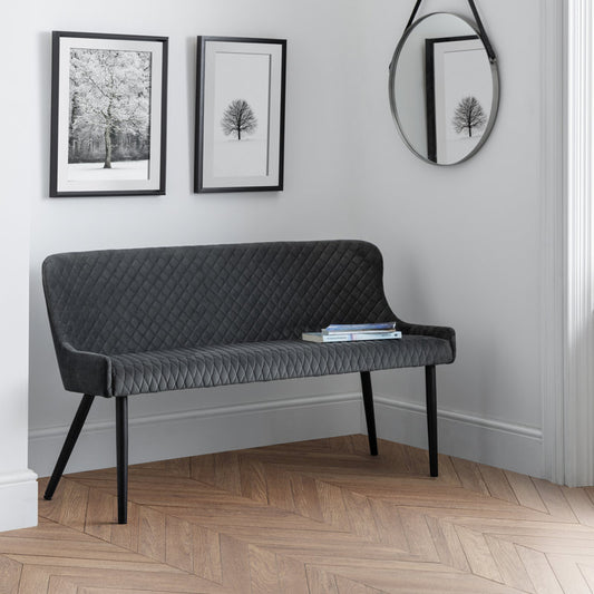 Wynnfield Velvet Upholstered Bench