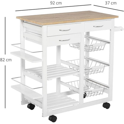 Hoey Wood Kitchen Island