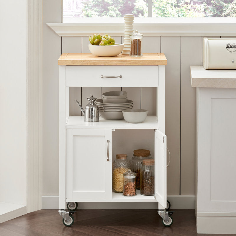 Phelan Solid Wood Kitchen Trolley
