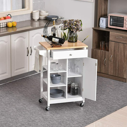 Richards Wood Kitchen Trolley
