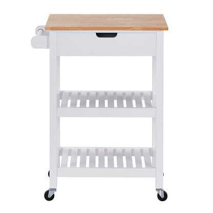 Ameiah Wood Kitchen Trolley