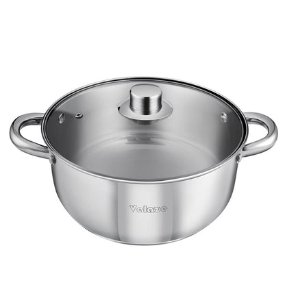 Motti 12 - Piece Non-Stick Stainless Steel (18/10) Cookware Set
