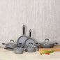 Grimaldi Granite 6 Pieces Cookware Set