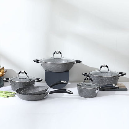 Grimaldi Granite 6 Pieces Cookware Set