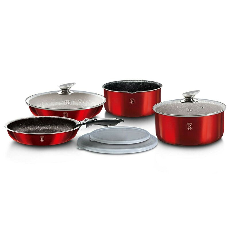 9 - Piece Non-Stick Aluminium Cookware Set