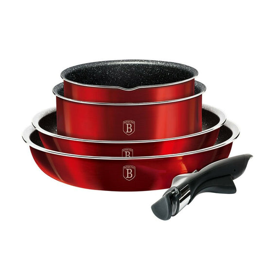 9 - Piece Non-Stick Aluminium Cookware Set